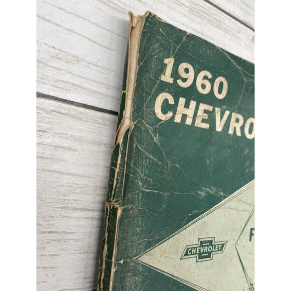 1960 Chevrolet Truck Shop Manual Supplement Tilt Cab Four Wheel Drive Power Tran - Picture 3 of 10